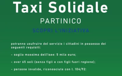 “Taxi Solidale” a Partinico