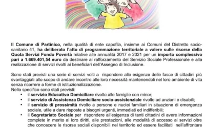 Programmazione territoriale delle Politiche Sociali